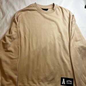 ASOS tracksuit! Worn once purchased 2021. Men’s medium beige, like brand new